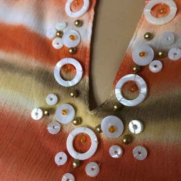 Alfred Dunner-Tye-Dyed Blouse w/lining-EUC-Sz 10 - Picture 4 of 14